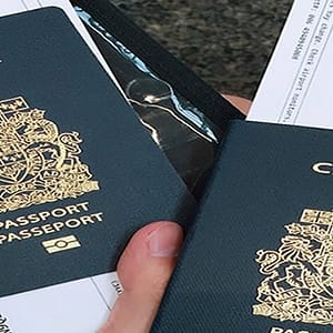 novelty Canadian passports for sale