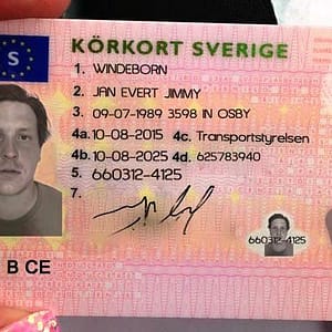 how to get Swedish driving license